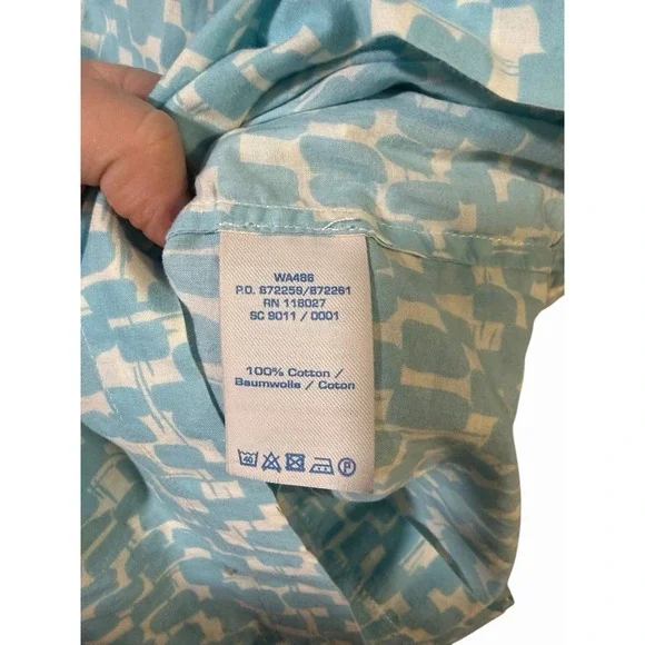 Boden Size 4 Blue Dress Tunic 3/4 Sleeves - Picture 4 of 6